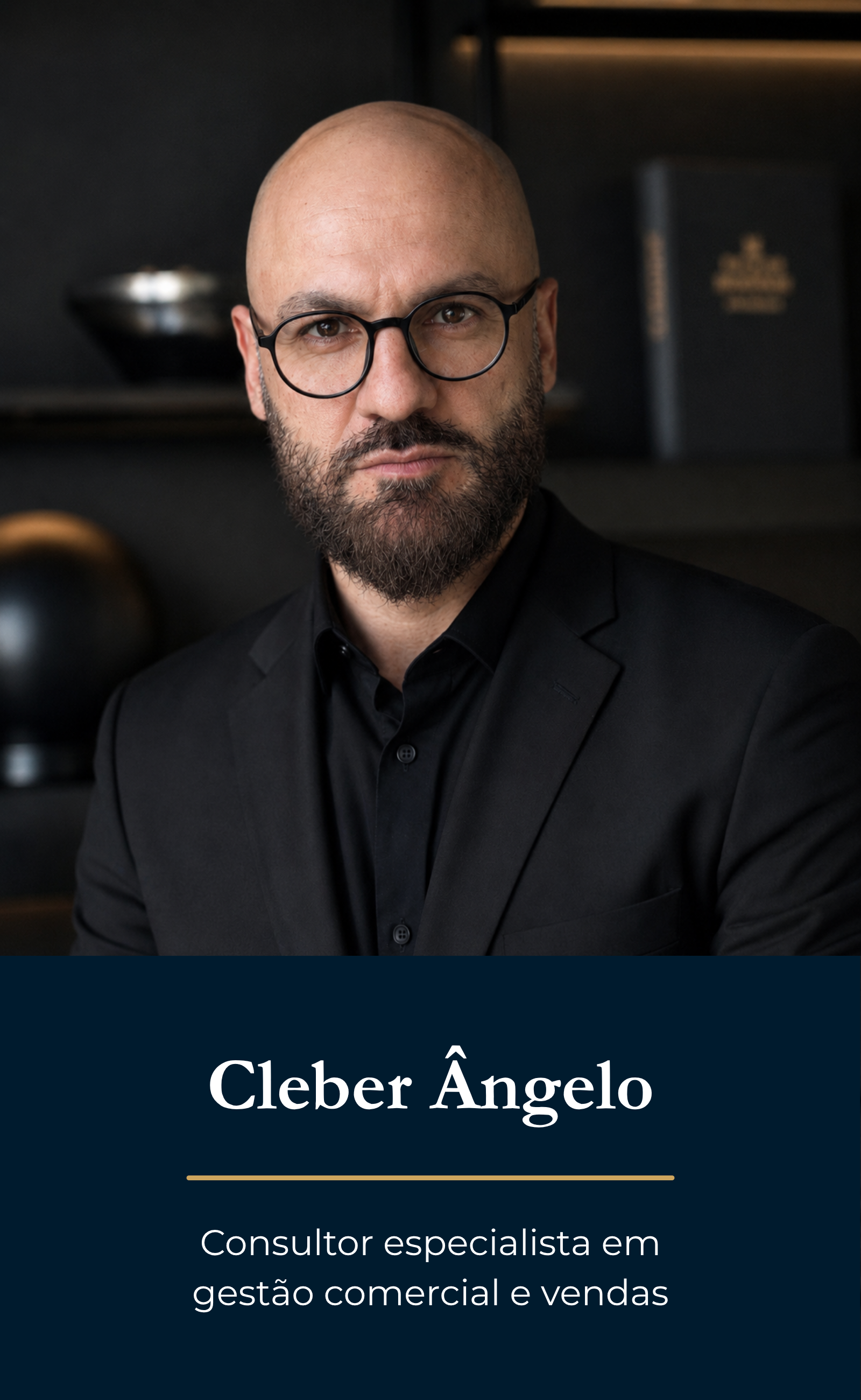 Card de biografia de Cleber
