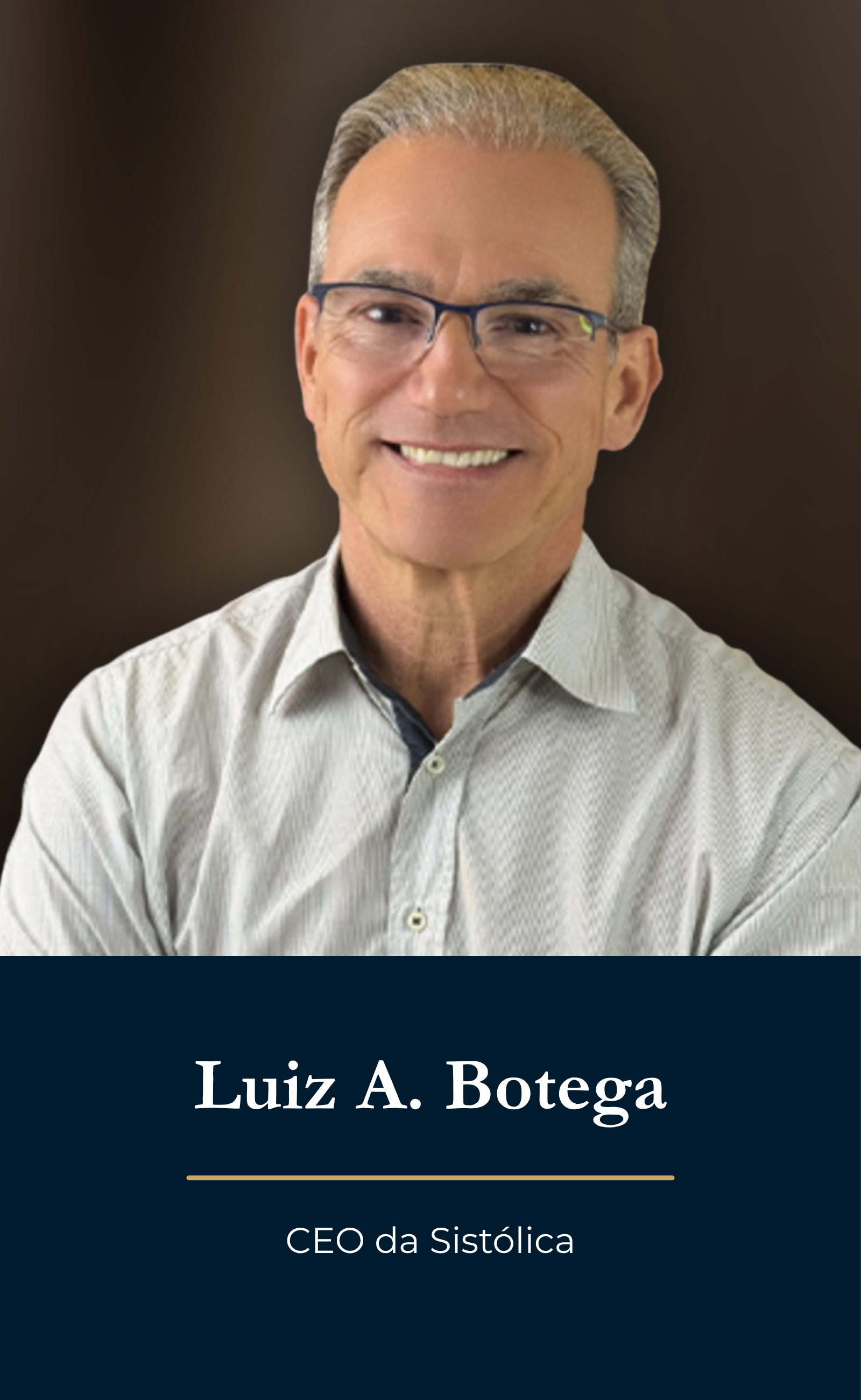Card de biografia de Luiz