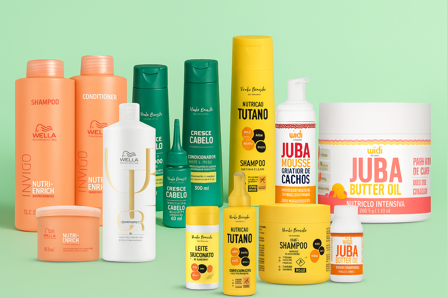 Shampoos e linha capilar